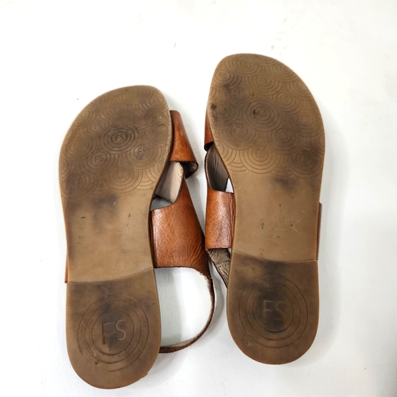 Franco Sarto Leather Sandals - Picture 4 of 5